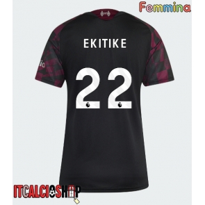 Liverpool Hugo Ekitike #22 Terza Maglia Femmina 2026-27 Manica Corta